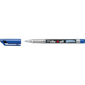 Marqueur permanent fin, bleu