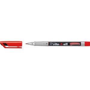 Marqueur permanent fin, rouge