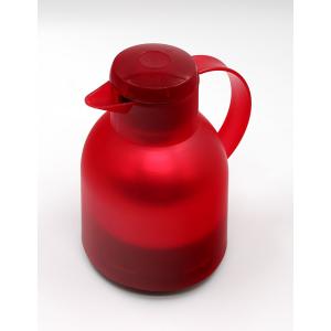Thermos isolant, 1 l, rouge avec fermeture Quick Press