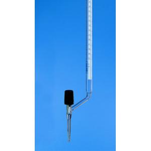 Burette, à robinet latéral, bande de Schellbach, 50 ml: 0,1, Duran