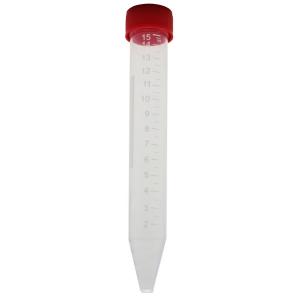 Tubes à centrifuger, coniques, 15 ml, lot de 10, vissables pour centrifugeuse 666861