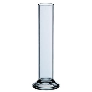 Éprouvette à pied, 400 ml, bord rodé Cylindre sur pied, rugueux, sur pied rond, Matériau : verre borosilicaté 3.3