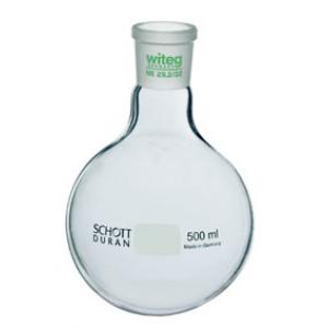 Ballon à fond rond, 500 ml, RN 29/32, verre trempé