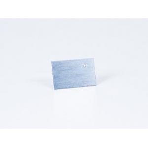 Electrode de plaque en zinc 43 x 28 mm
