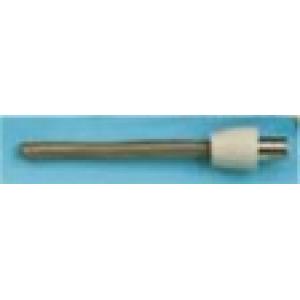 Electrode en baguette, nickel, avec bouchon diam. 19 et douille de 4 mm