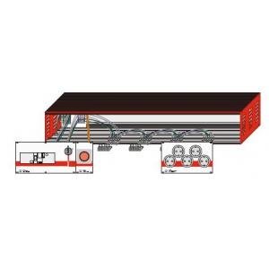 Console d'alimentation électrique pour modules 1800 mm