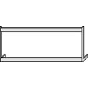 Cadre profilé L150, un étage