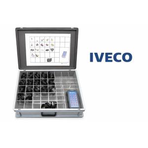 Jeu de 30 dérivateurs VI IVECO, avec bornier de mesure, valise de rangement
