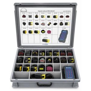 Jeu de 22 dérivateurs VI MAN avec bornier de mesure, valise de rangement