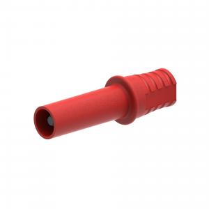 Adaptateur mâle 4mm de sécurité vers femelle 2mm de sécurité