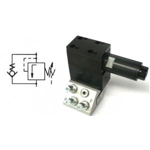 Vanne de séquence avec clapet anti-retourt (NW6) (EWTHR16100025) Entraînement direct, limiteur à glissière, pression 2-64 bar