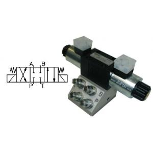 Electrovanne 4/3, bistable, alimentation 24V CC (NW6), (EWTHR16100037) Pmax: 350 bars, Qmax: 80 l / min