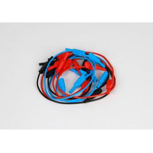 Jeu de cordons 2 mm rouge et bleu de 250 mm à 1500 mm (EWTHR23500975-2)