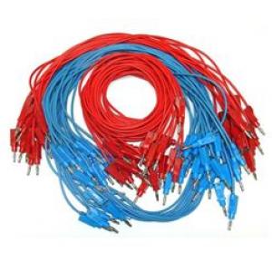 Jeu de cordons 4 mm pour électro-hydraulique KSS (Réf.EWTHR23500081) 14x cordons bleus 50 mm, 14x cordons rouges 50 mm, 8x cordons bleus 150 mm, 8x cordons rouges 150 mm