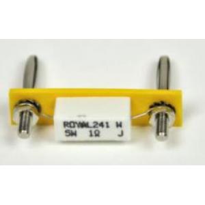 Résistance élémentaire à fiche 1 Ohm / SUR DEMANDE