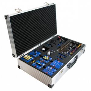 Valise de TPs Stockage de l'énergie électrique Ready to Go (sans douille de sécurité) Avec Batteries NiMH, Plomb, LiPo, LiFePo, NiZn, condensateur,n charge, Pile H2, alimentation, cordon