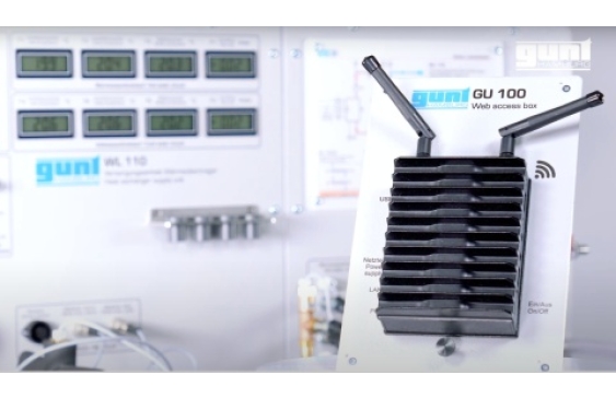 CE 582W Logiciel Web Access Logiciel spécifique au dispositif requis pour la connexion du CE 582 avec la Web Access Box GU 100