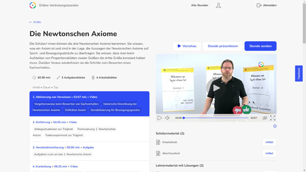 OVS, licence M, en allemand