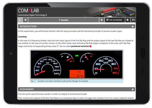 Cours COM4LAB 365 : Technique numérique en automobile (circuits à mémoire)