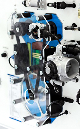 Banc d'injection MOTRONIC M 3.8.X (MPI) avec bornier de mesure