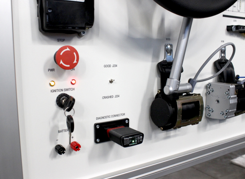 Banc Air Bag SRS Bosch AB 8.4 Air Bag Nécessite une batterie 12v ou une alimentation stabilisée