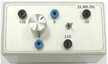 Générateur de consigne externe 0....+/-10V avec douilles 2 mm (NW6) (EWTHR21503701-2)