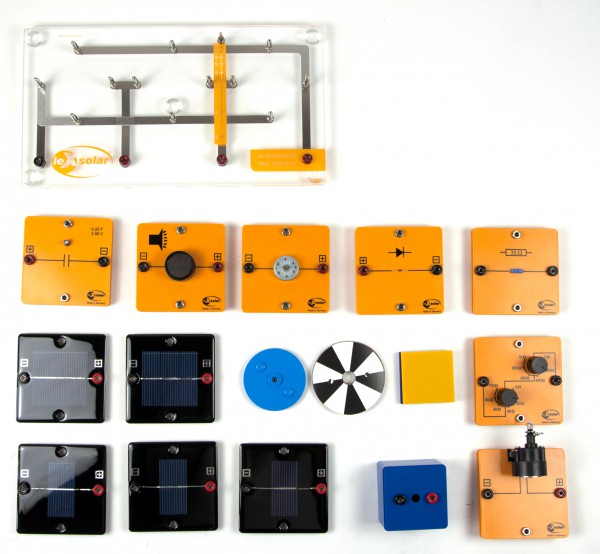 Coffret TPs Système Photovoltaïque Large (Sans douilles de sécurité)
