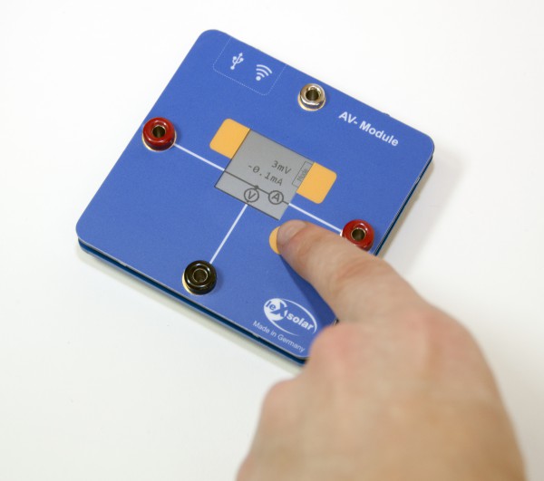 Module de mesure UI (Sans douilles de sécurité) Tension: 0...12V, Courant 0...1 A