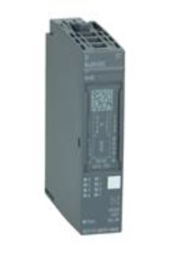 ET 200 Module Entrées Sorties décentralisées 8x entrées TOR, 8x sorties TOR, 2x entrées ANA, 2x sort avec toutes les entrées sorties sur fiches 4 mm, monté dans un cadre en aluminium comme l'API