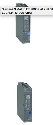 ET 200 Module Entrées Sorties décentralisées 8x entrées TOR, 8x sorties TOR, 2x entrées ANA, 2x sort avec toutes les entrées sorties sur fiches 4 mm, monté dans un cadre en aluminium comme l'API